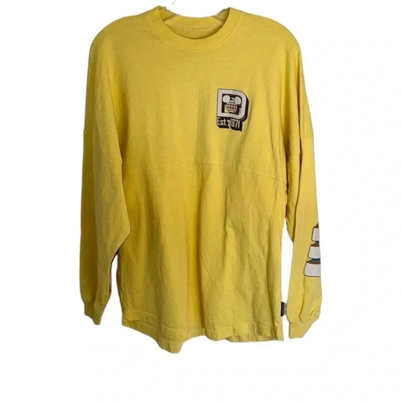 Walt Disney World Yellow Spirit Jersey Size Small - Picture 1 of 8